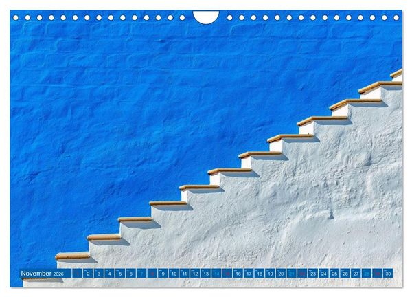 Produktbild: Die Welt in Blau (Wandkalender 2026 DIN A4 quer), CALVENDO Monatskalender