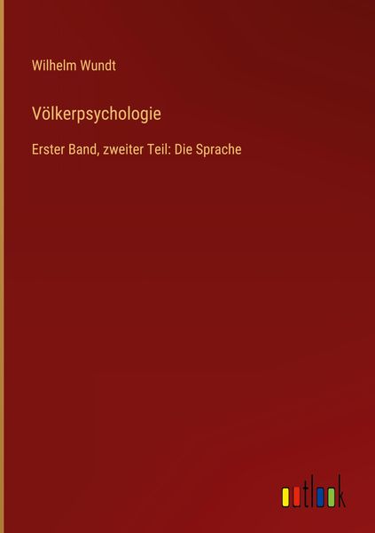 Produktbild: V&ouml;lkerpsychologie