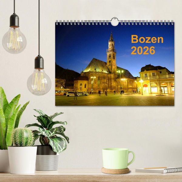 Produktbild: Bozen 2026 (Wandkalender 2026 DIN A4 quer), CALVENDO Monatskalender