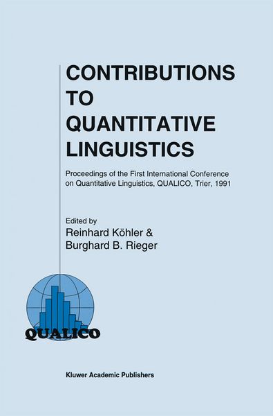 Produktbild: Contributions to Quantitative Linguistics