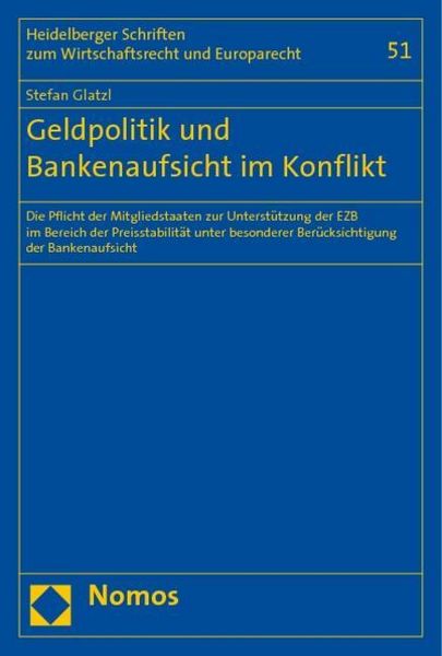 Produktbild: Geldpolitik und Bankenaufsicht im Konflikt
