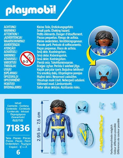 Produktbild: PLAYMOBIL 71836 Blitz-Held