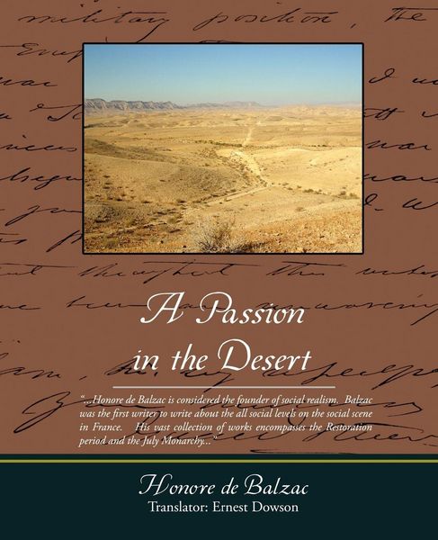 Produktbild: A Passion in the Desert