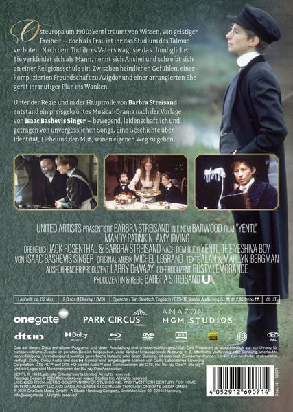 Produktbild: Yentl - Mediabook (Blu-ray + DVD)