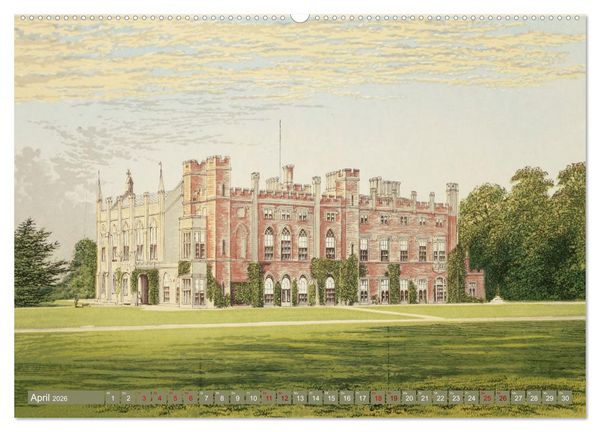 Produktbild: Viktorianische Landsitze (Wandkalender 2026 DIN A2 quer), CALVENDO Monatskalender