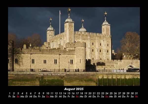 Produktbild: London 2025 Fotokalender DIN A3
