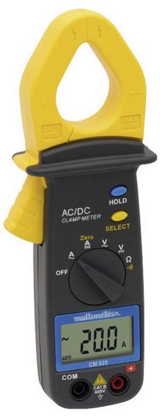 Produktbild: Multimetrix CM 625 Stromzange digital CAT III 300V Anzeige (Counts): 4300