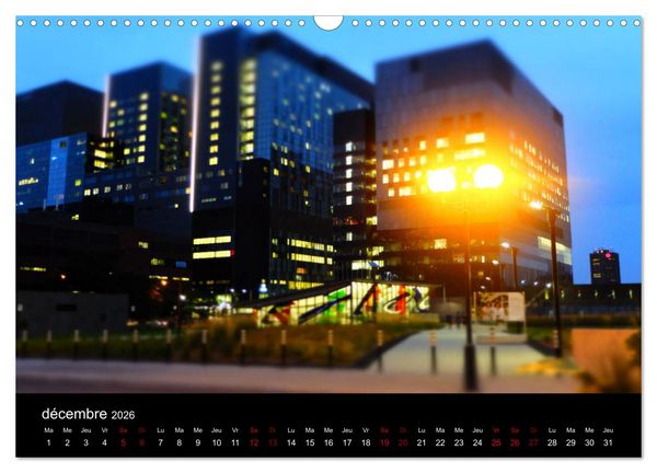 Produktbild: Couleurs pop sur Montr&eacute;al (Calendrier mural 2026 DIN A3 vertical), CALVENDO calendrier mensuel