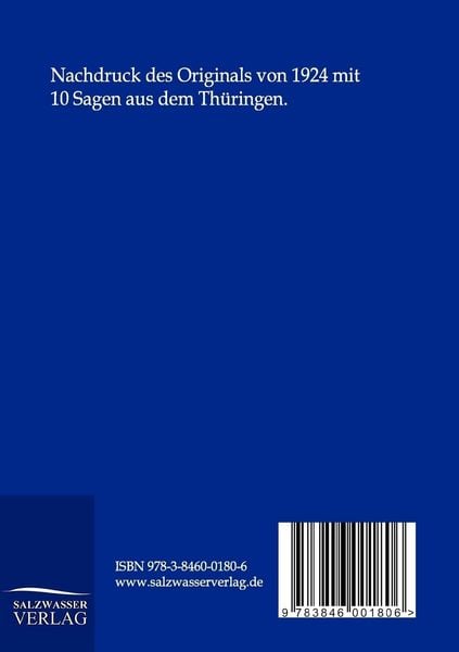 Produktbild: Alte Geschichten und neue Sagen aus Th&uuml;ringen
