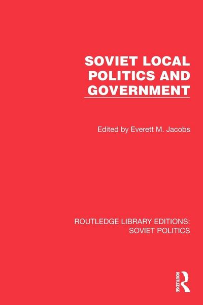 Produktbild: Soviet Local Politics and Government