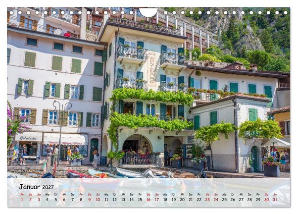 Produktbild: Limone sul Garda - Traumhaftes St&auml;dtchen am Gardasee (Wandkalender 2027 DIN A4 quer), CALVENDO Monatskalender