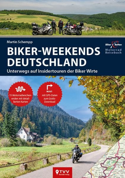 Produktbild: Motorrad Reisef&uuml;hrer Biker Weekends Deutschland