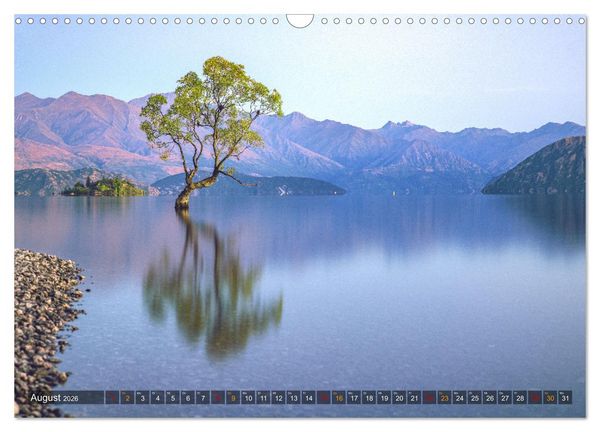 Produktbild: Neuseeland - Traumreise ans Ende der Welt (Wandkalender 2026 DIN A3 quer), CALVENDO Monatskalender
