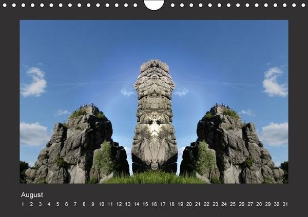 Produktbild: Spiegelwelten - die Externsteine (Wandkalender immerw&auml;hrend DIN A4 quer)