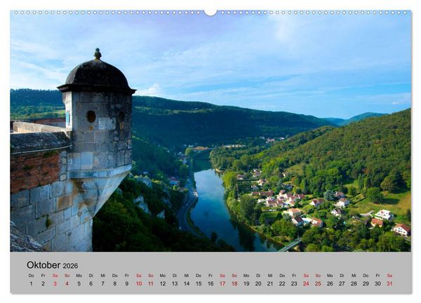 Produktbild: Zauberhaftes Franche Comt&eacute; (hochwertiger Premium Wandkalender 2026 DIN A2 quer), Kunstdruck in Hochglanz