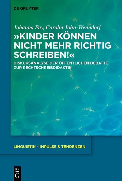 Produktbild: &raquo;Kinder k&ouml;nnen nicht mehr richtig schreiben!&laquo;