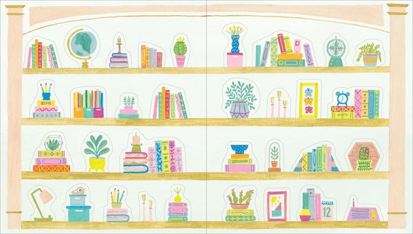 Produktbild: A Book Lover's Sticker Book
