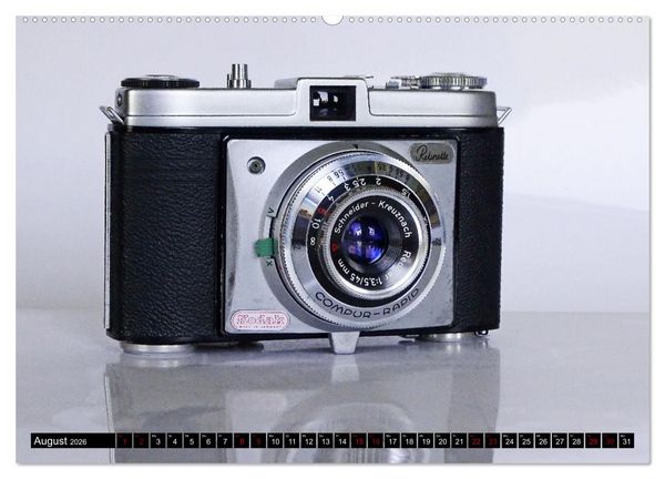 Produktbild: Alte Fotoapparate - Kameras von Kodak der Jahre 1905 bis 1977 (hochwertiger Premium Wandkalender 2026 DIN A2 quer), Kunstdruck in Hochglanz