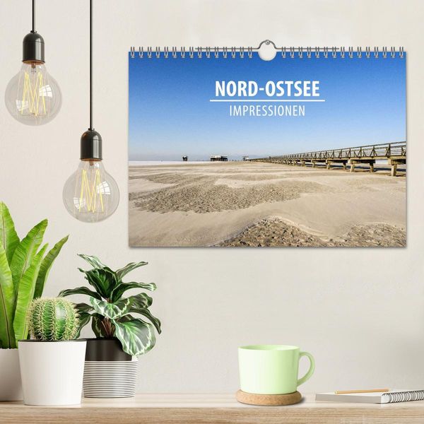 Produktbild: Nord-Ostsee Impressionen (Wandkalender 2026 DIN A4 quer), CALVENDO Monatskalender