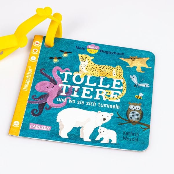 Produktbild: Baby Pixi (unkaputtbar) 154: Mein Baby-Pixi-Buggybuch: Tolle Tiere