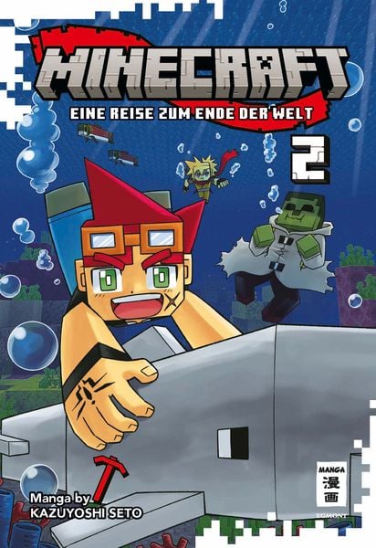 Minecraft 02, Taschenbuch von Kazuyoshi Seto, Egmont Manga, 978-3-7555-0482-5