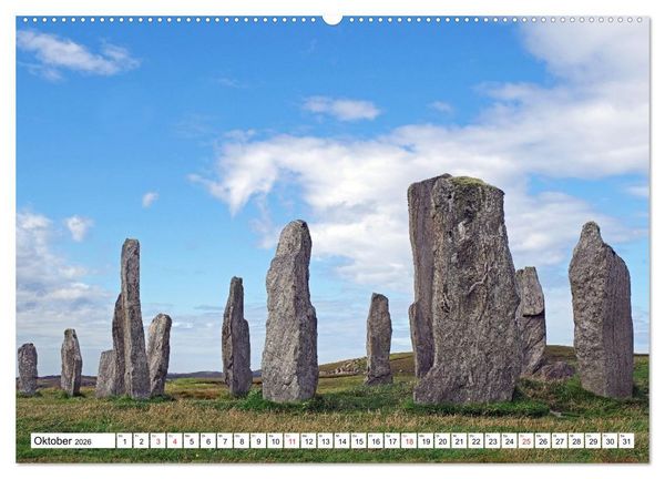 Produktbild: Schottland - Der Norden Gro&szlig;britanniens (Wandkalender 2026 DIN A2 quer), CALVENDO Monatskalender