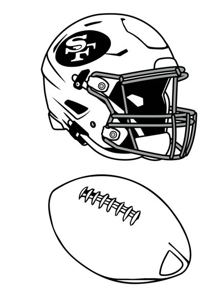 Produktbild: NFL: Das gro&szlig;e Football-Malbuch