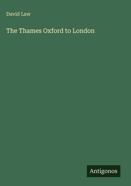 Produktbild: The Thames Oxford to London