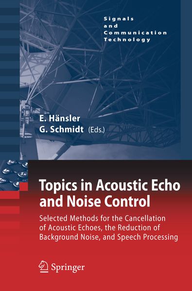Produktbild: Topics in Acoustic Echo and Noise Control
