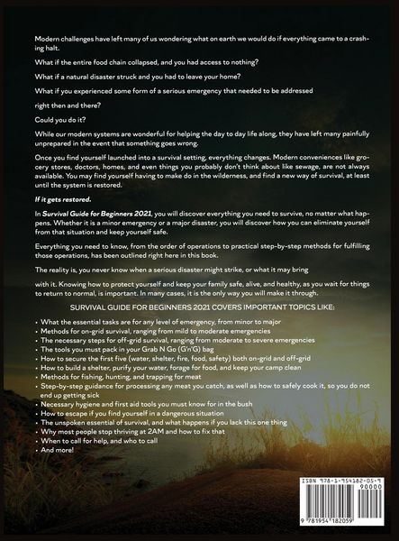 Produktbild: Survival Guide for Beginners 2021