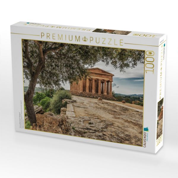Produktbild: CALVENDO Puzzle Concordiatempel in Agrigent | 1000 Teile Lege-Gr&ouml;&szlig;e 64x48cm Foto-Puzzle f&uuml;r gl&uuml;ckliche Stunden