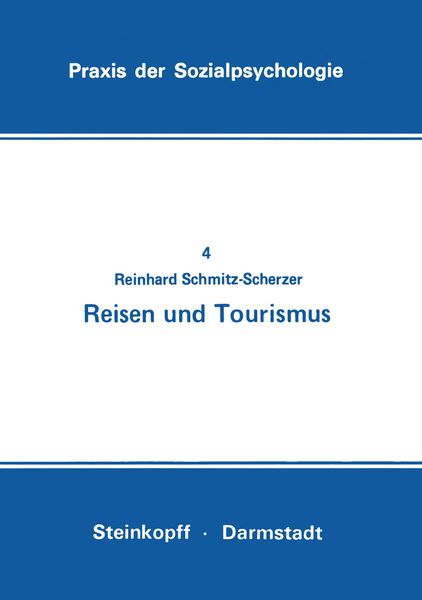 Produktbild: Reisen und Tourismus