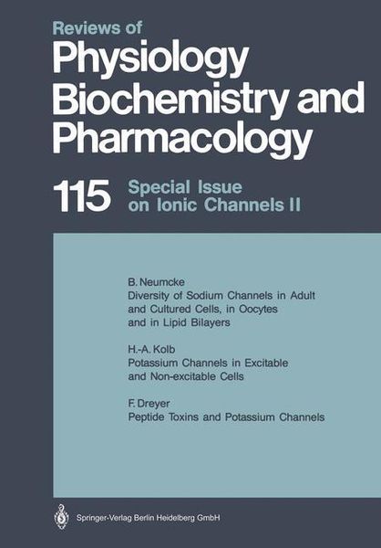 Produktbild: Special Issue on Ionic Channels II