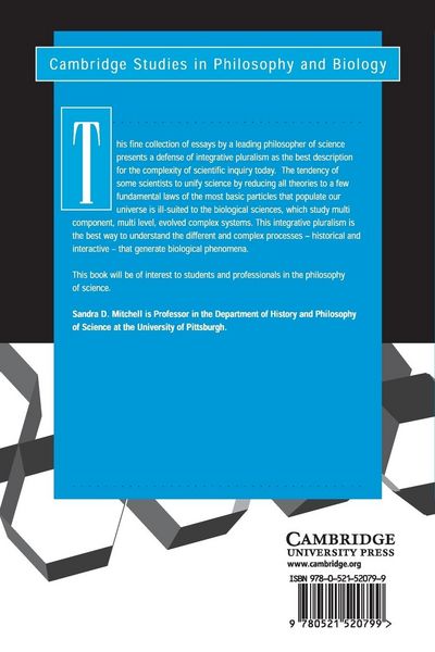 Produktbild: Biological Complexity and Integrative Pluralism