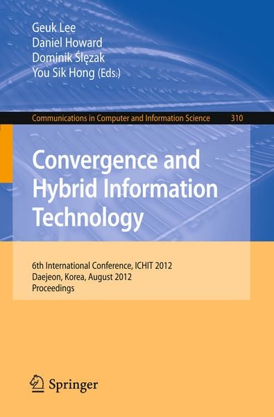 Produktbild: Convergence and Hybrid Information Technology