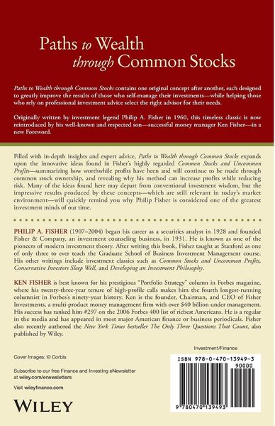 Produktbild: Paths to Wealth Through Common Stocks
