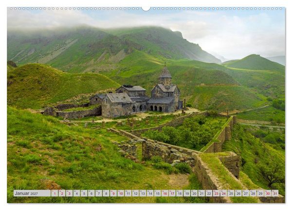 Produktbild: Steine Des Glaubens: Heiliges Armenien (hochwertiger Premium Wandkalender 2027 DIN A2 quer), Kunstdruck in Hochglanz