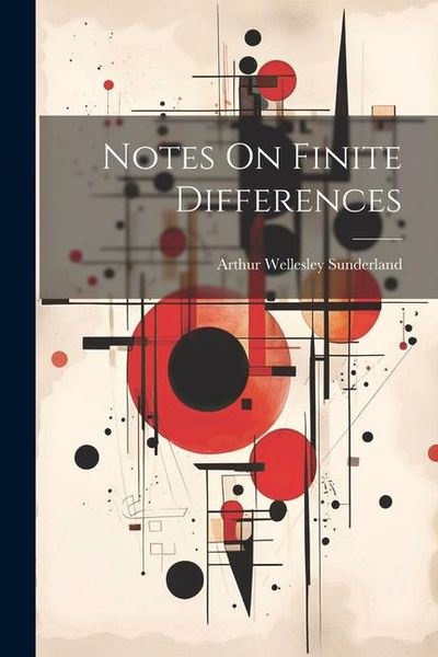 Produktbild: Notes On Finite Differences