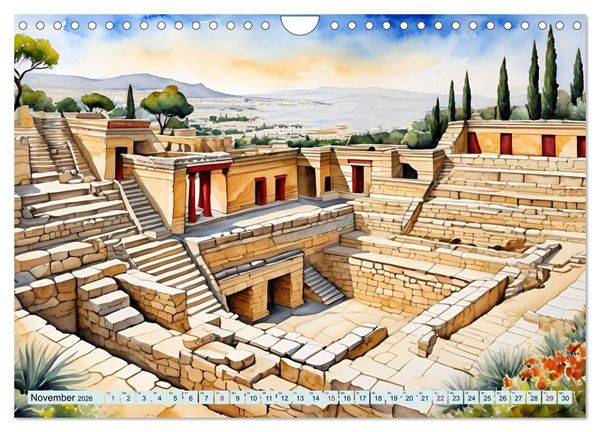 Produktbild: Kalimera Griechenland (Wandkalender 2026 DIN A4 quer), CALVENDO Monatskalender