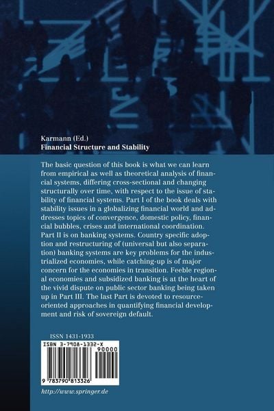 Produktbild: Financial Structure and Stability
