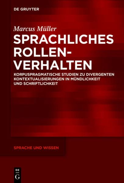 Produktbild: Sprachliches Rollenverhalten