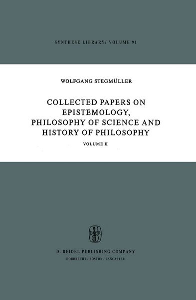 Produktbild: Collected Papers on Epistemology, Philosophy of Science and History of Philosophy