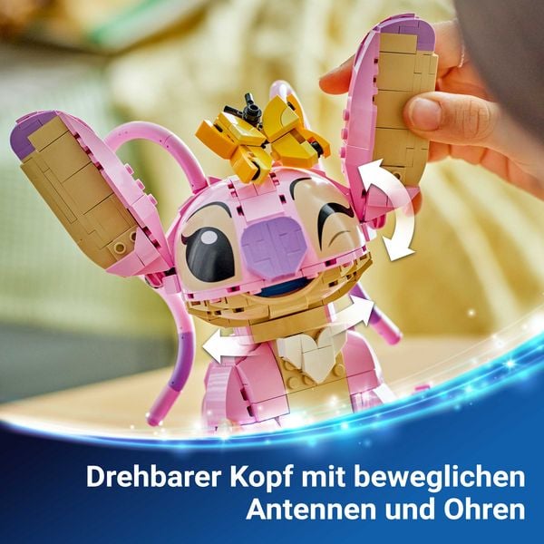 Produktbild: LEGO | Disney Angel 43257 Lilo & Stitch Figur, Spielzeug zum Bauen