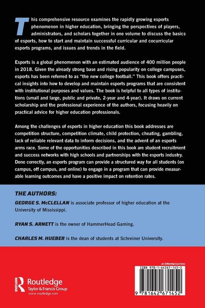 Produktbild: Esports in Higher Education