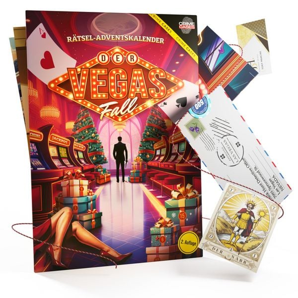 Produktbild: CRIMECASES R&auml;tsel-Adventskalender: Der Vegas Fall
