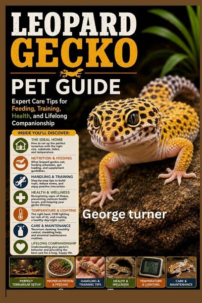 Produktbild: Leopard Gecko Pet Guide handbook