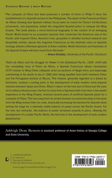 Produktbild: Pedro de Alfaro and the Struggle for Power in the Globalized Pacific, 1565-1644