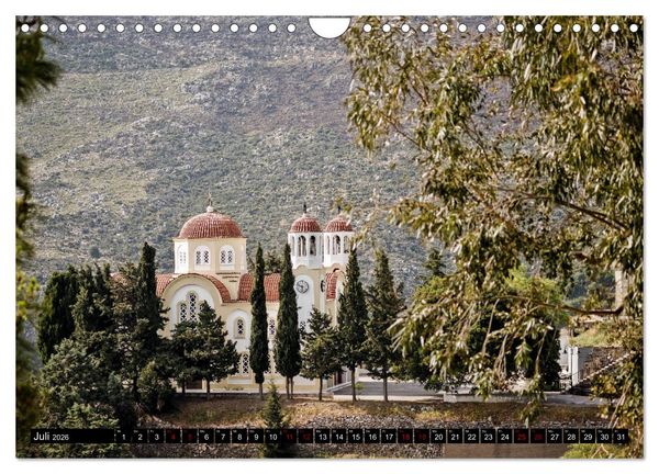 Produktbild: Kreta - malerische Ansichten (Wandkalender 2026 DIN A4 quer), CALVENDO Monatskalender