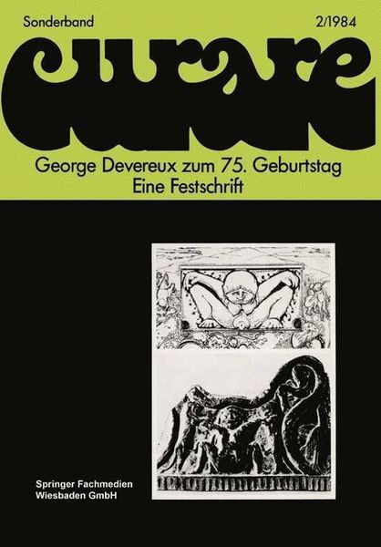 Produktbild: George Devereux zum 75. Geburtstag Eine Festschrift