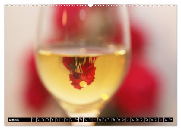 Produktbild: LE VIN (Calendrier mural 2026 DIN A2 vertical) calendrier de bureau